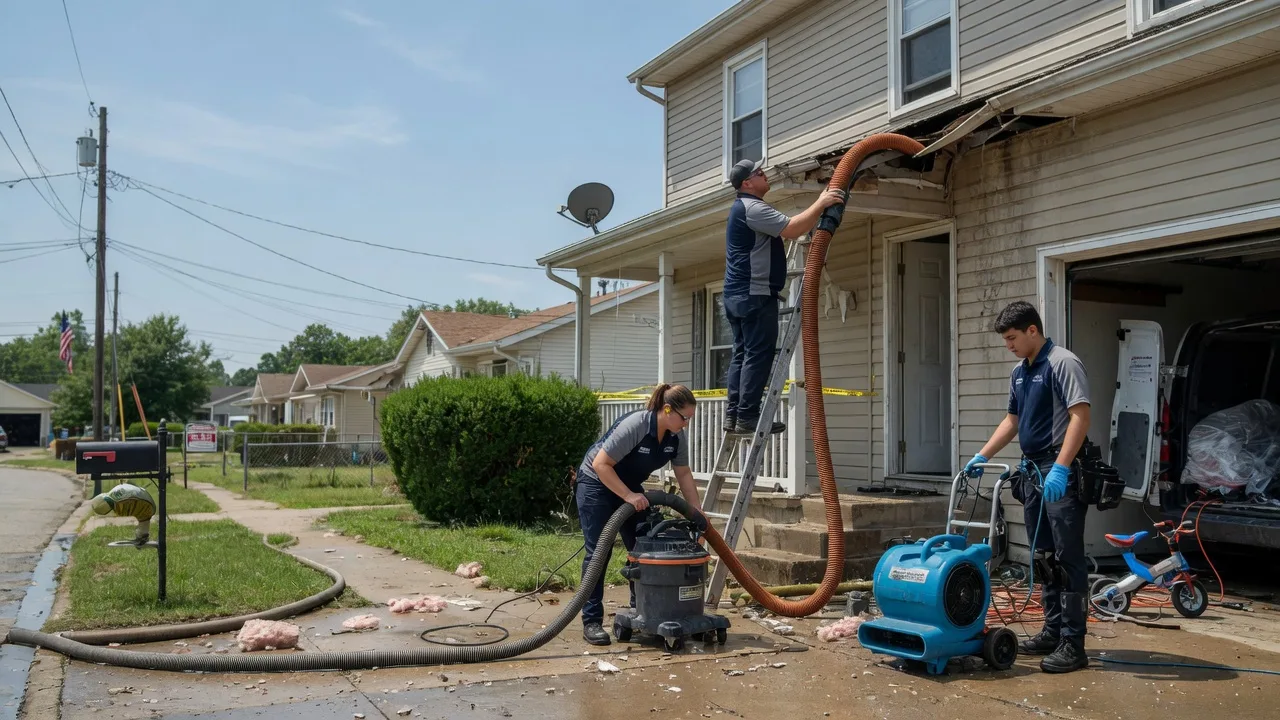 Water Damage Restoration in Paris, AR near me